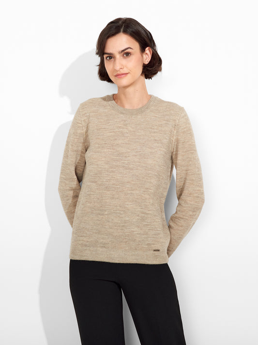 Zagreb Sweater Baby Alpaca Color Beige