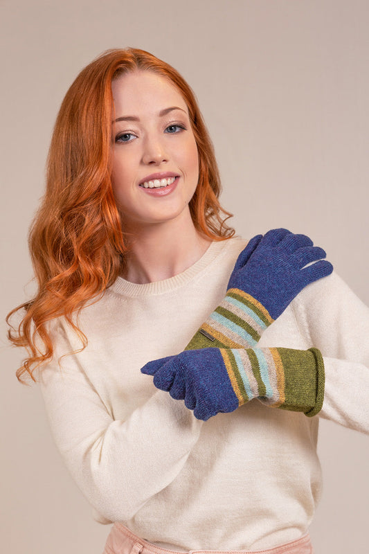 Vibeke Gloves Baby Alpaca Color Avocado