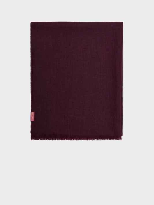 Amareto Shawl Baby Alpaca Color Cherry