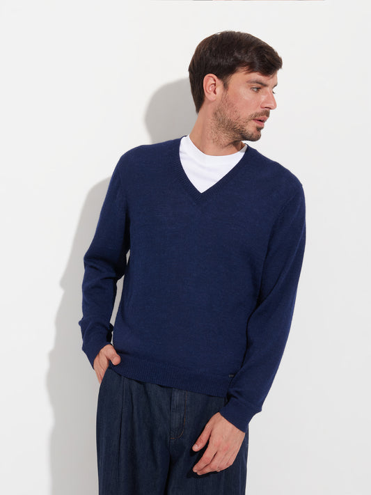 Alan Sweater Baby Alpaca Color Golondrina
