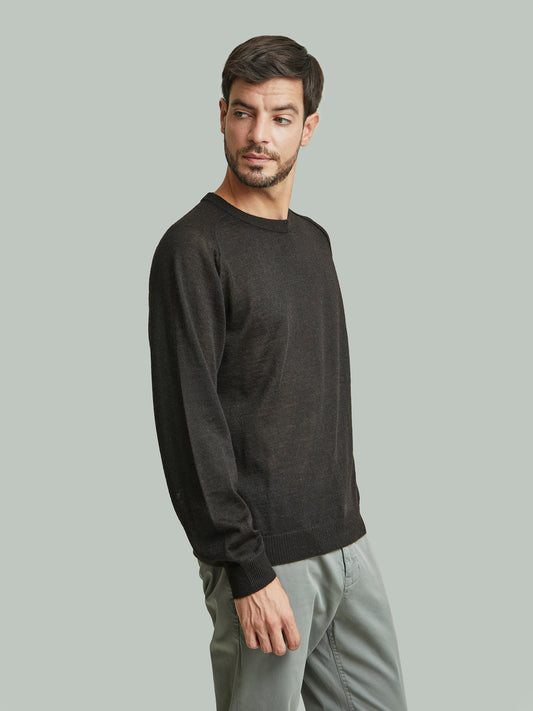 Suéter Break Baby Alpaca Color Negro Negro