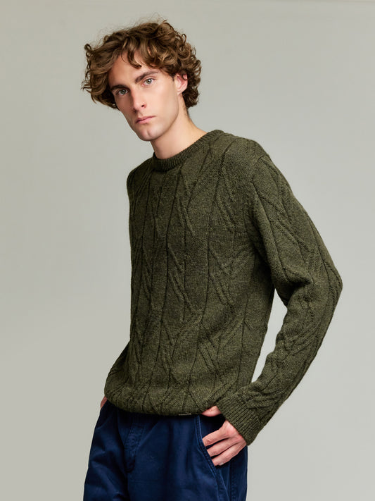 Yann Sweater Baby Alpaca Color Green