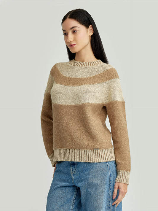 Ydris Sweater Baby Alpaca Color Camel