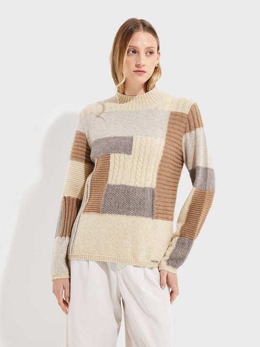 Ysrael Sweater Baby Alpaca Color Beige