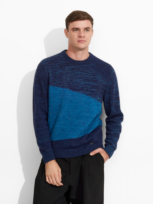 Zoe Sweater Baby Alpaca Color Blue