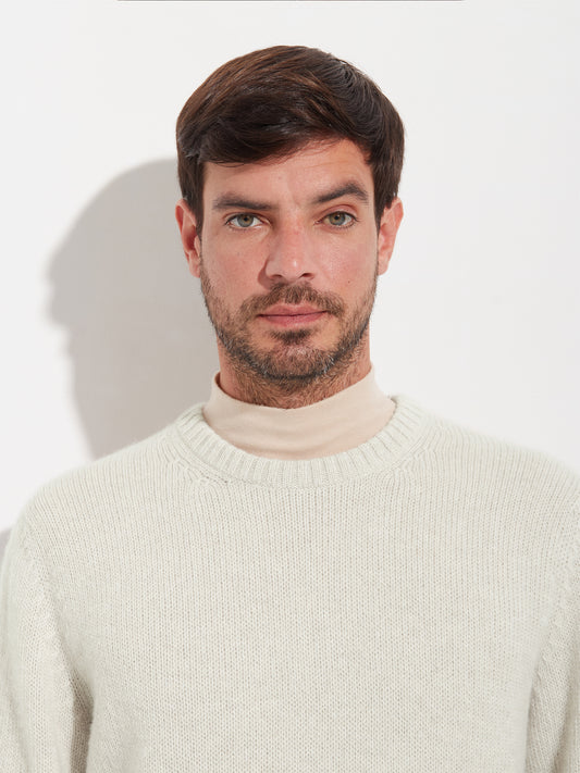 Arequipa Sweater Baby Alpaca Color Beige