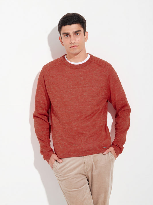 Zwei  Sweater Baby Alpaca Color Orange