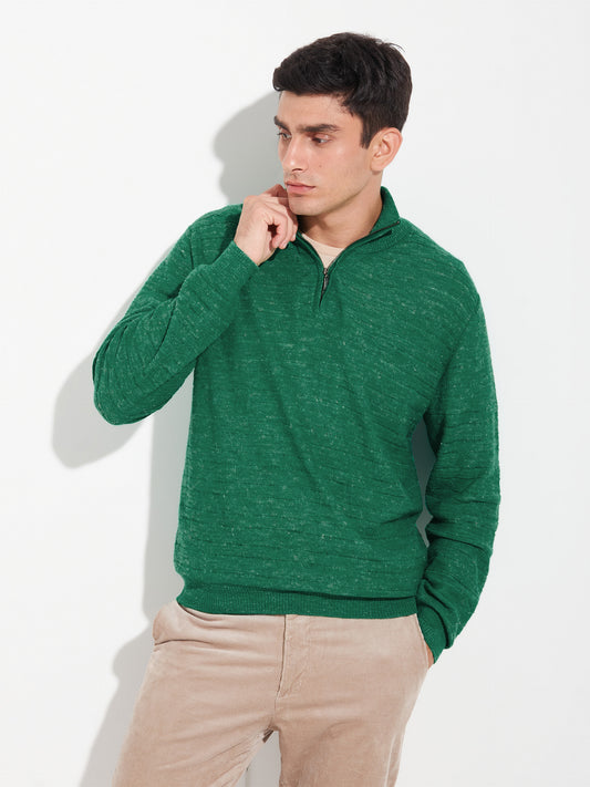 Zamir Sweater Baby Alpaca Color Green