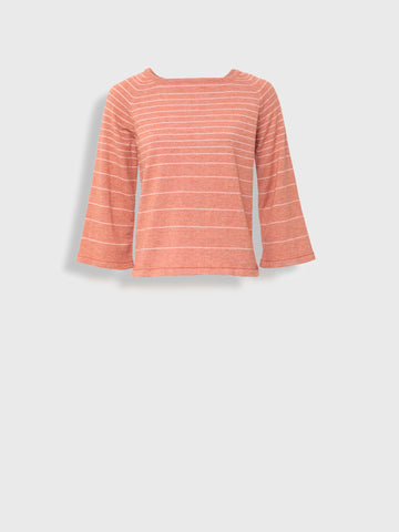 Yackelina Sweater Cotton Color Orange