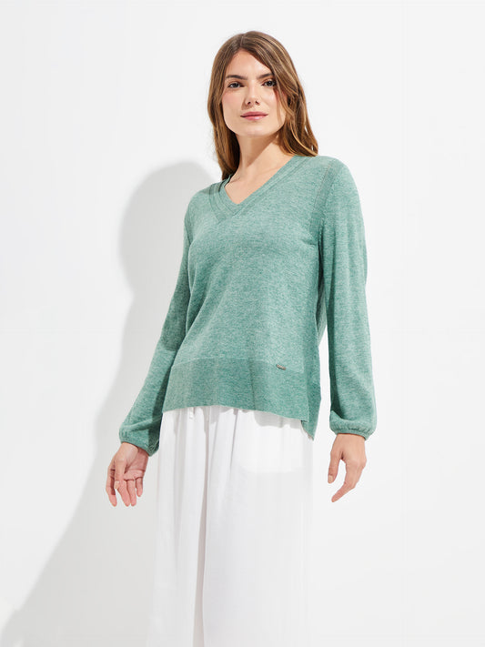 Yliada Sweater Cotton Color Green