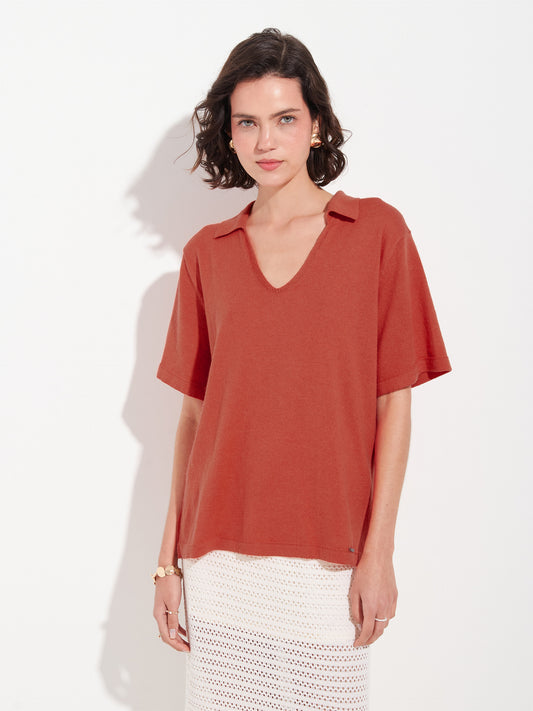 Zymba T-Shirt Cotton Color Orange