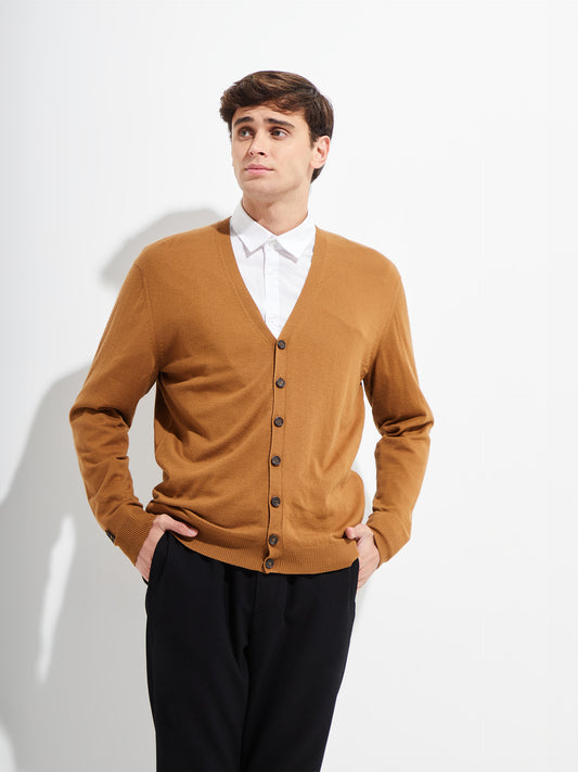 Bernard Cardigan Vicuña Color Vicuña