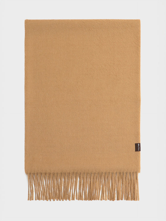 Jamas Scarf Royal Alpaca Color Brown