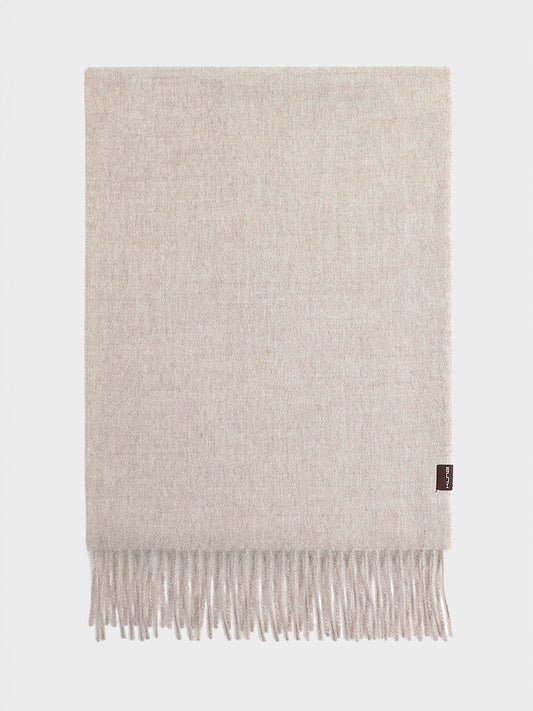 Jamas Scarf Royal Alpaca Color Beige
