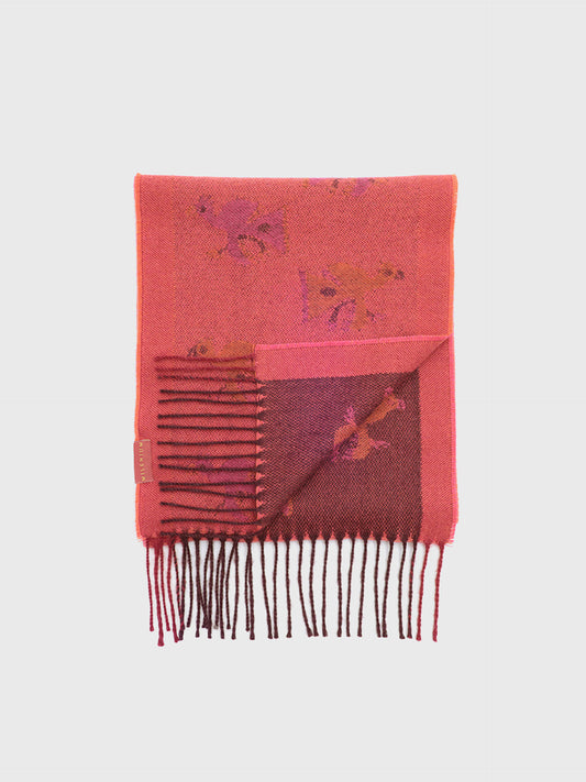 Nazca - 19 Bufanda Baby Alpaca Color Rojo