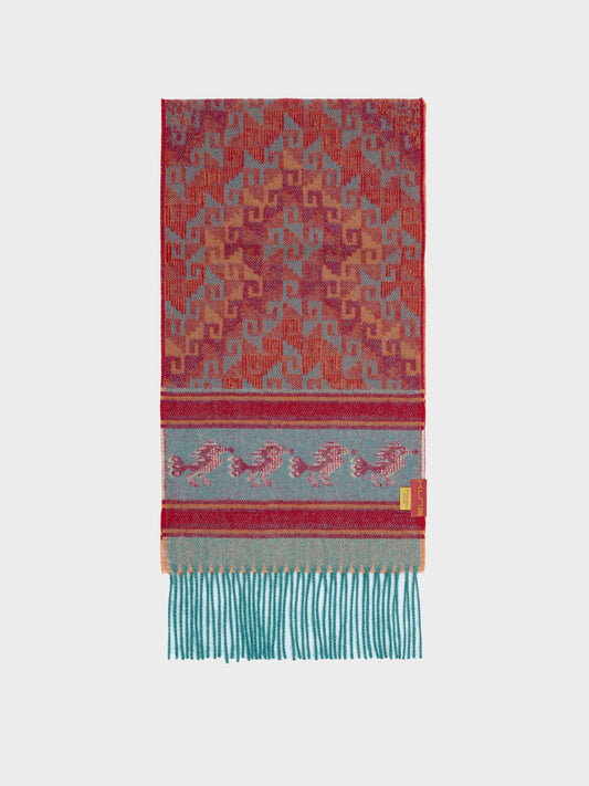 Chancay - 37 Scarf Baby Alpaca Color Orange