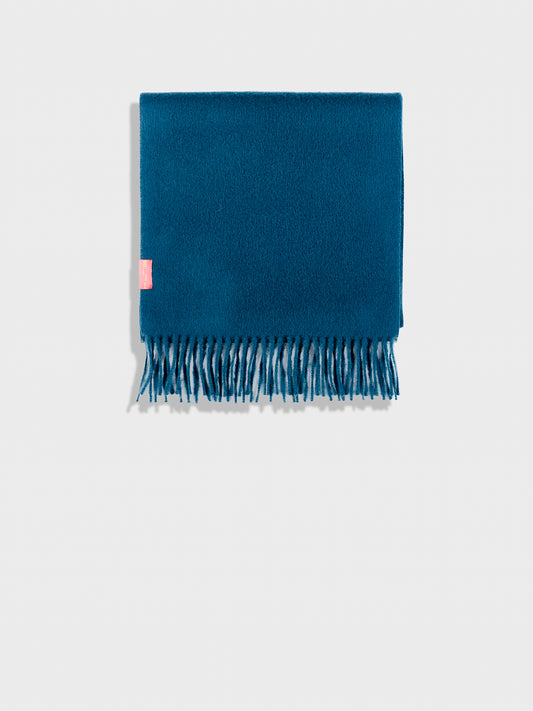 Adrian Scarf Baby Alpaca Color Blue