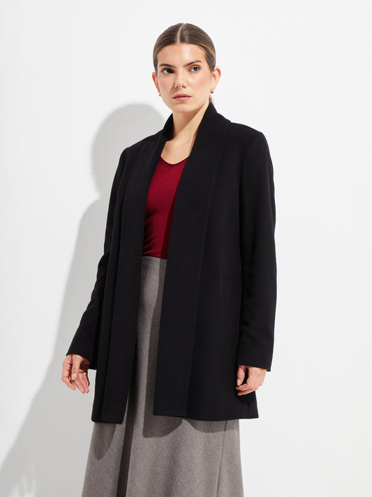 Short Swing - Vicuña Coat Vicuña Color Black