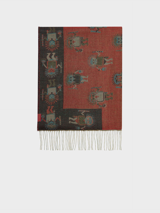 Nazca - 53 Shawl Baby Alpaca Color Blue