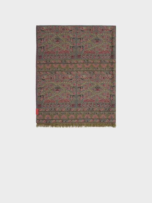 Lambayeque - 8 Shawl Royal Alpaca And Silk Color Yellow