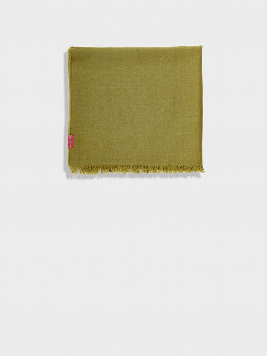 Teaberry Shawl Baby Alpaca Color Green