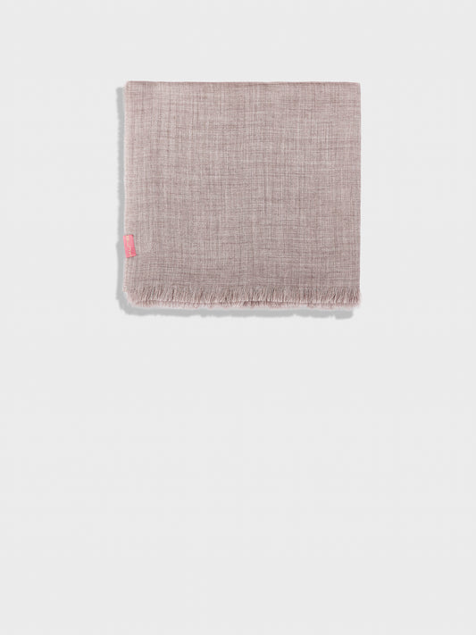 Teaberry B Shawl Baby Alpaca Color Brown