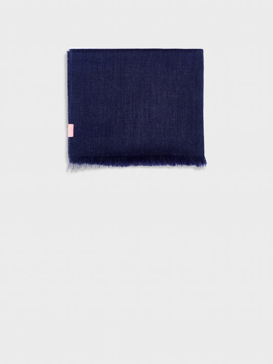 Amareto Shawl Baby Alpaca Color Blue