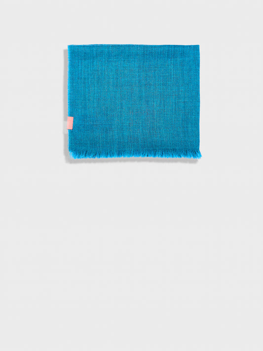 Amareto Shawl Baby Alpaca Color Blue