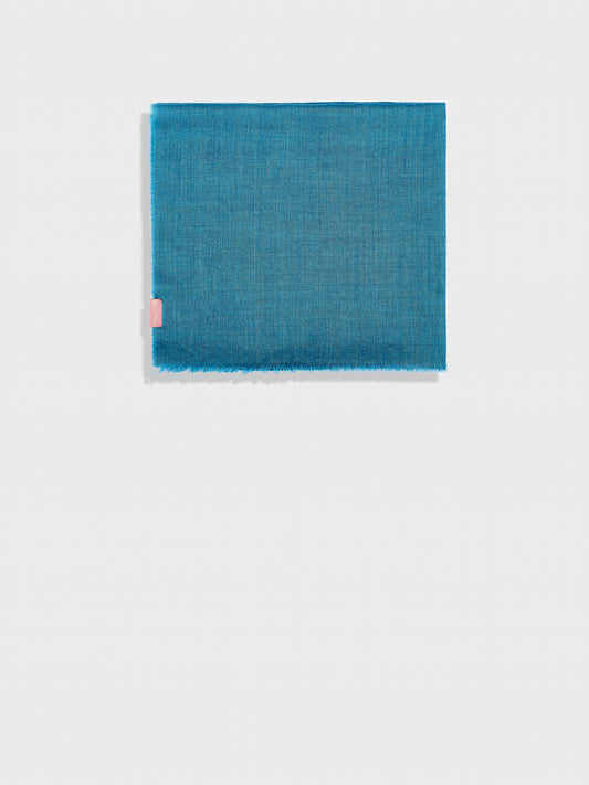 Alondra Shawl Baby Alpaca Color Blue
