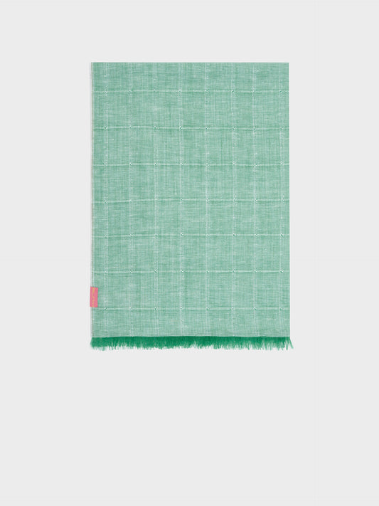 Zoda Shawl Baby Alpaca Color Green