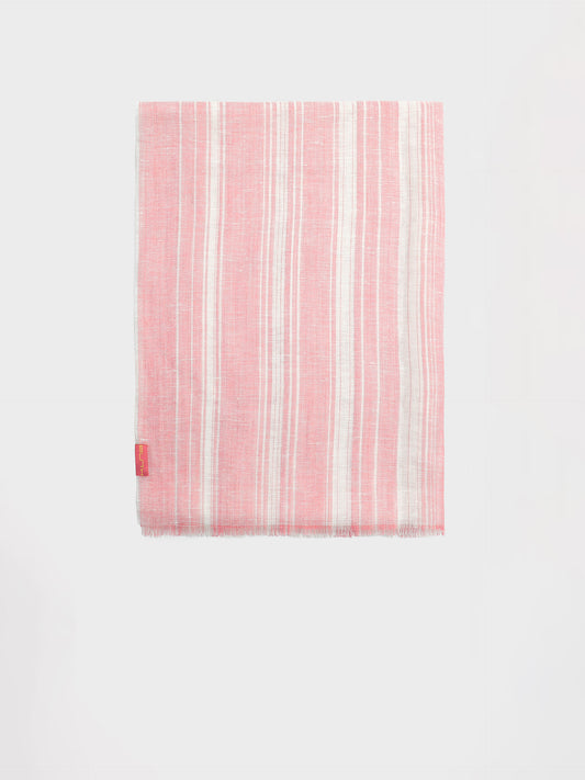 Yoga Shawl Linen Color Pink