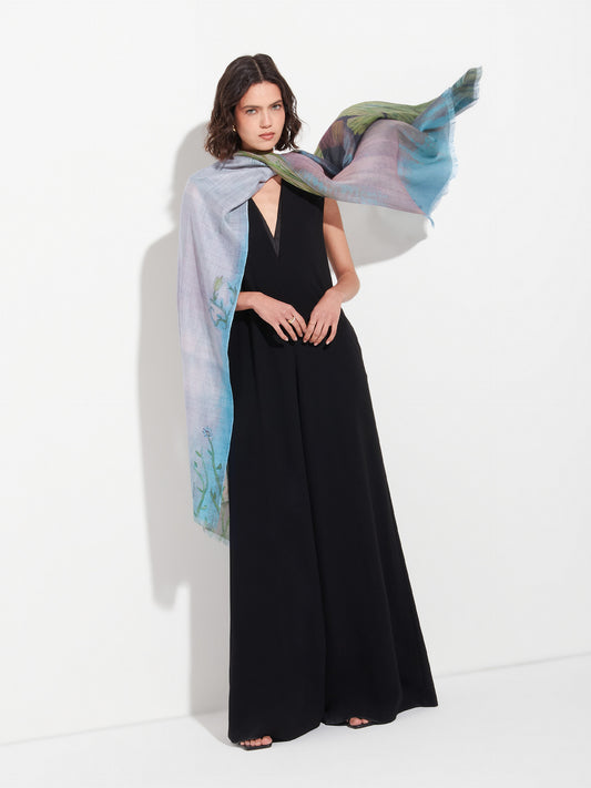 El Encuentro Shawl Baby Alpaca Color Multicolor