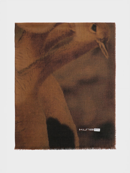 Belinda Mantón Vicuña Color Camel