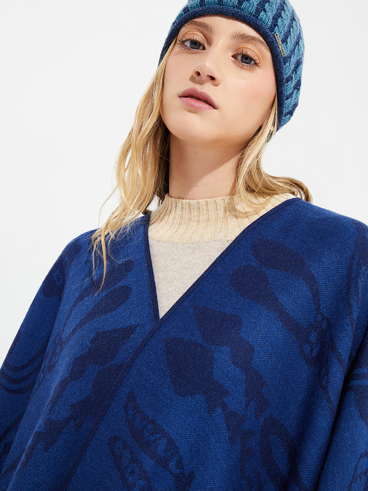 Nazca - 45 Cape Royal Alpaca Color Azul