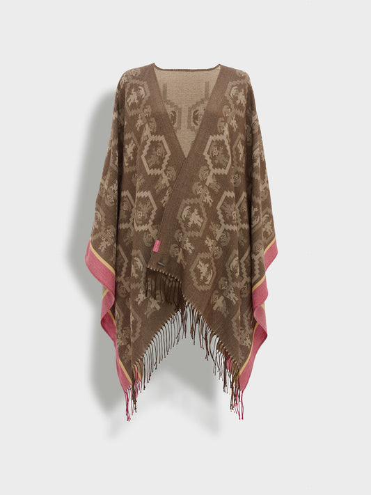 Chimu - 12 Poncho Royal Alpaca Color Yellow