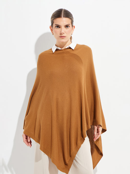 Beryl Poncho Vicuña Color Vicuña