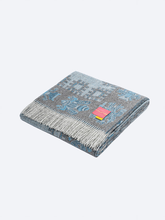 Nazca - 25 Mantas Baby Alpaca Color Gris