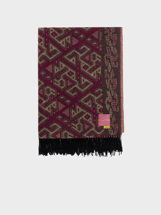 Chincha - 2 Blanket Baby Alpaca Color Red