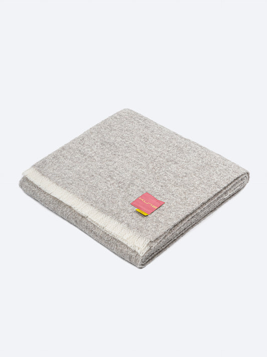 Vorrei Blanket Baby Alpaca Color Grey Medio