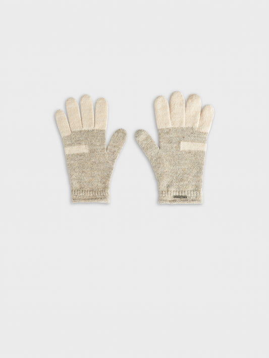 Zoe Gloves Baby Alpaca Color Beige