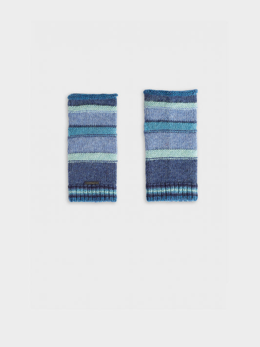 Zanni Gloves Baby Alpaca Color Blue