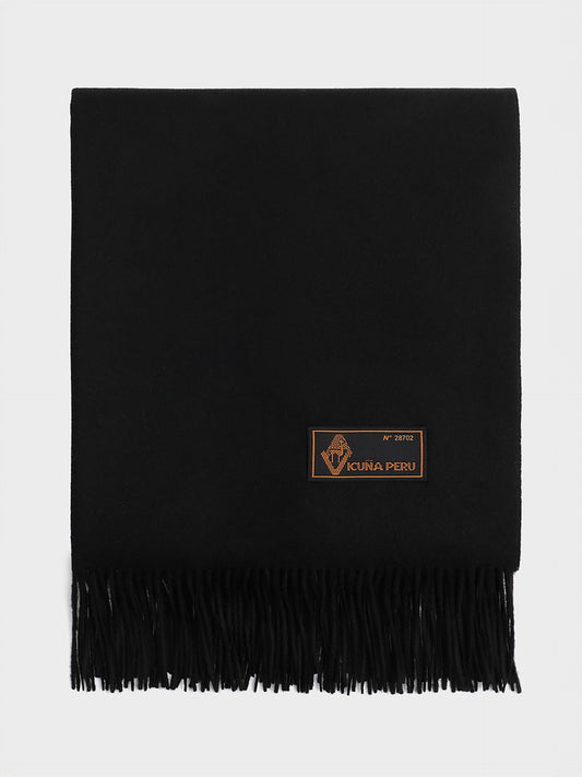 Berna Scarf Vicuña Color Black