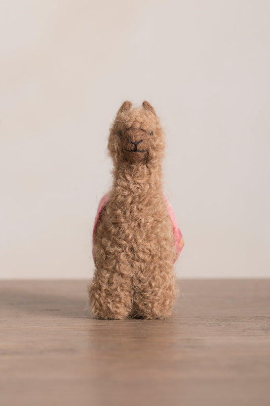 Qoni Mediana Alpaca Peluche Baby Alpaca Color Vicuña