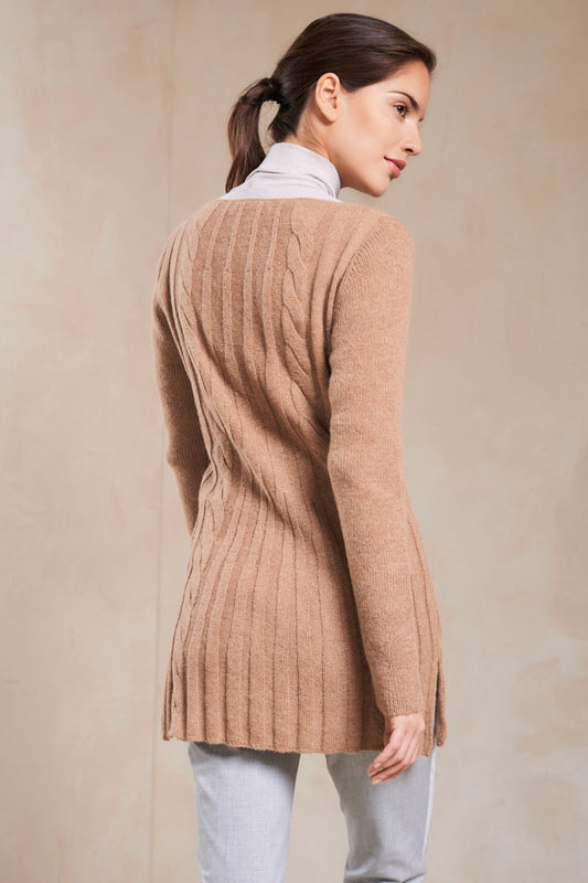 Sorma Sweater Baby Alpaca Color Brown Sugar