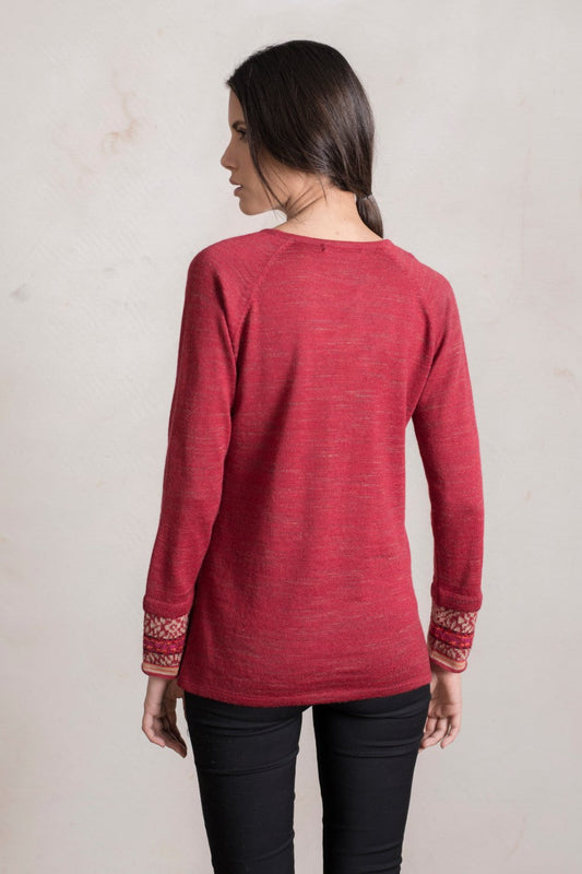 Rumor Sweater Baby Alpaca Color Ravel