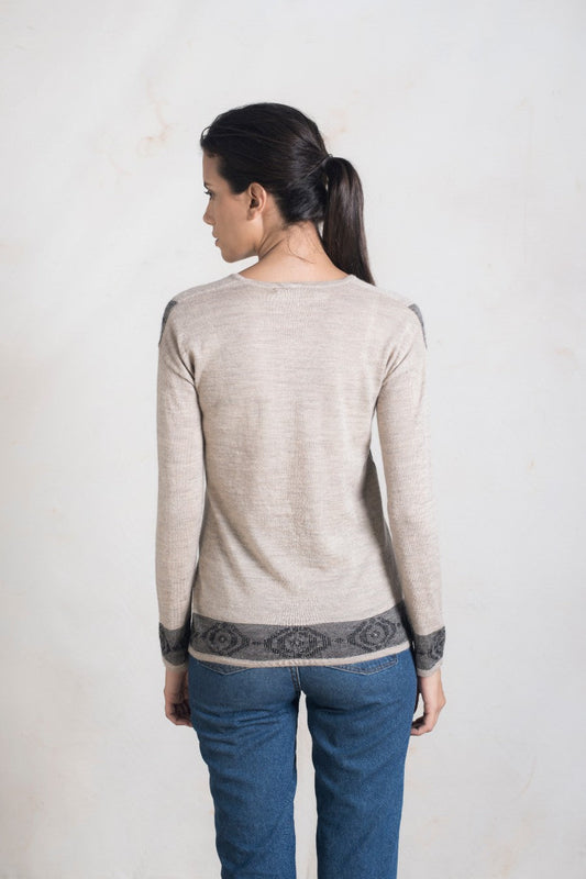 Read Sweater Baby Alpaca Color Fawn