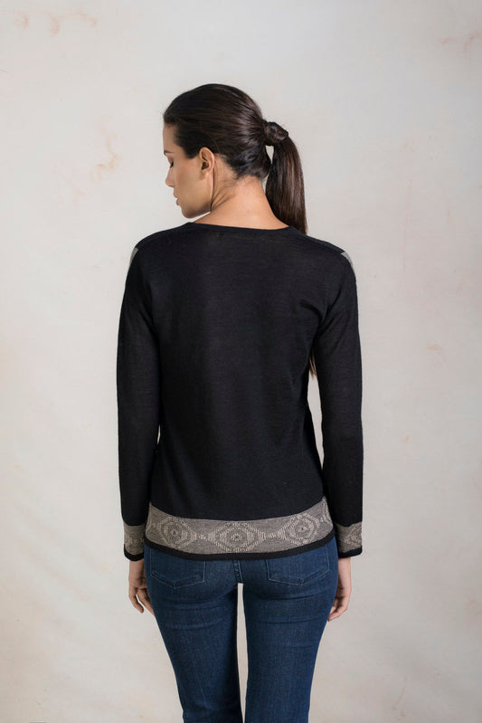 Read Sweater Baby Alpaca Color Black