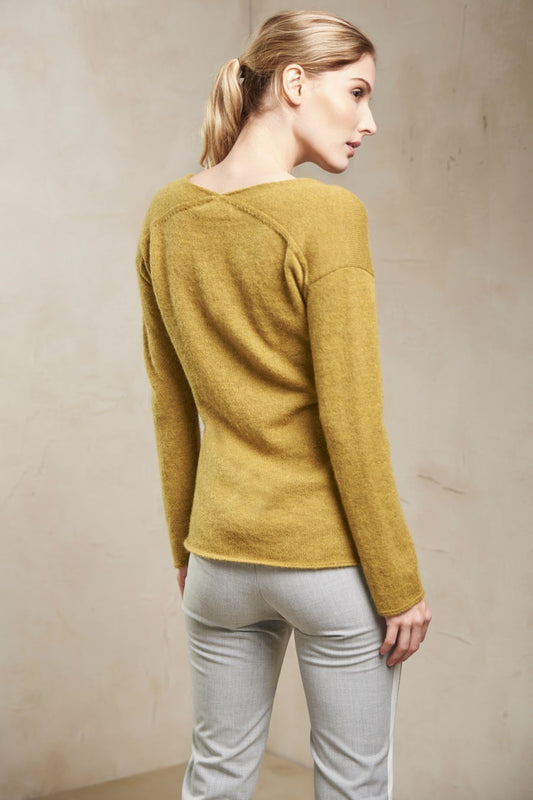 Silencio Sweater Baby Alpaca Color Ceylan