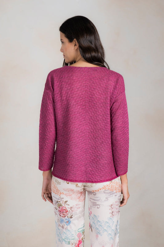 Razzia Sweater Baby Alpaca Color Fucsia