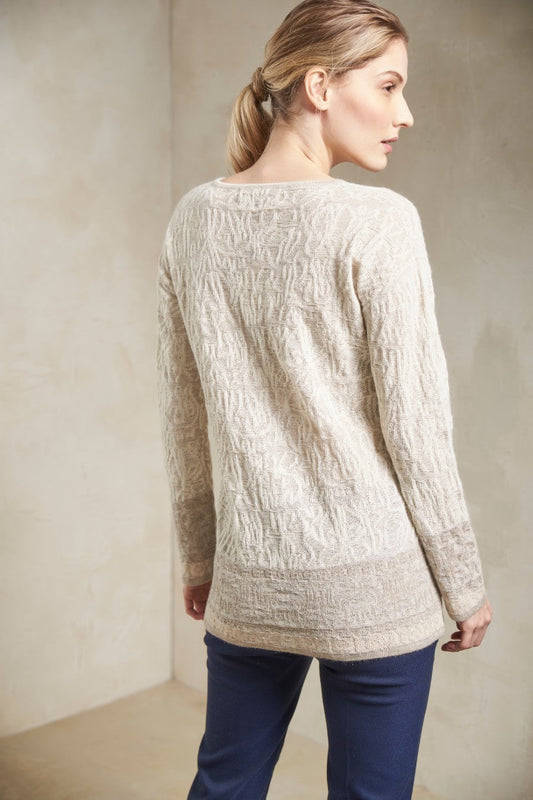 Satay Sweater Baby Alpaca Color Sabbia